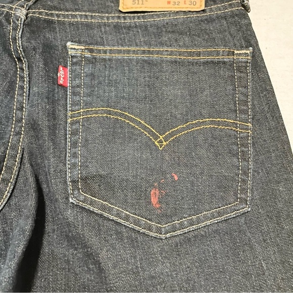 Levis 511 Jeans Mens W 32 L 30 - Picture 9 of 16